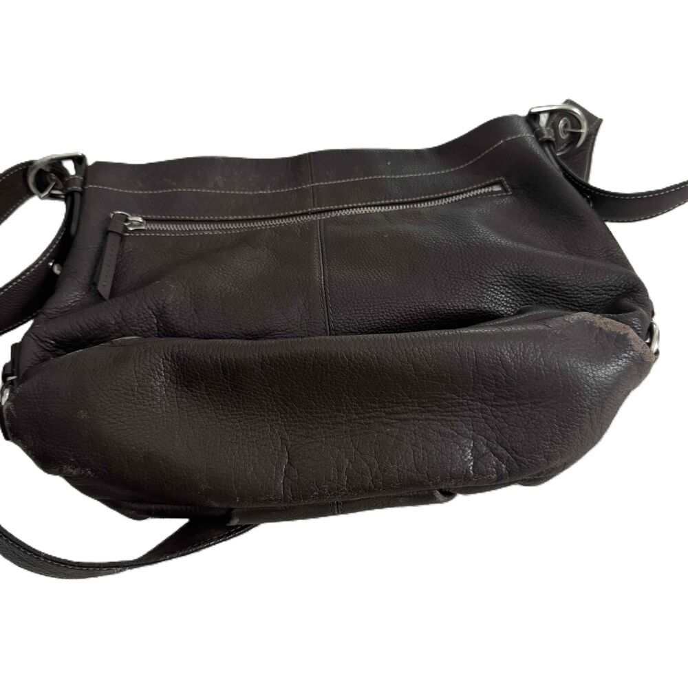 Coach 1941 Leather Crossbody Bag Black Leather Shoulder Handbag Adjustable Strap - Picture 9 of 16